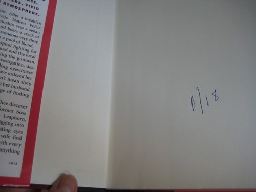 ESTATE FIRST EDITION INSCRIBED & SIGNED ANNE HILLERMAN "SPIDER WOMAN'S DAUGHTER" - Foto 2 di 4