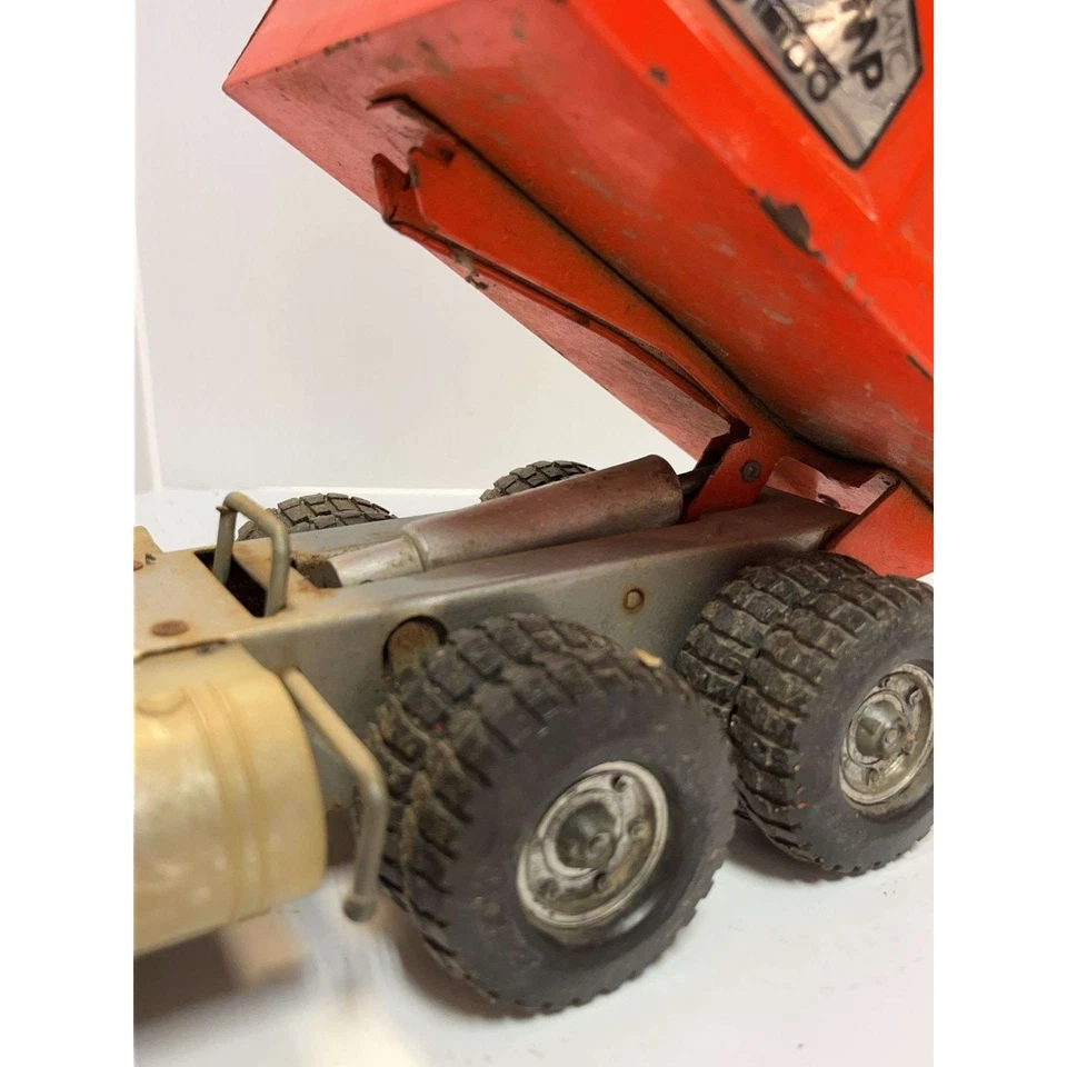 Camión de volteo Ertl Transtar de colección acero prensado 6x6 juguete de volteo automático Foto 4 de 4