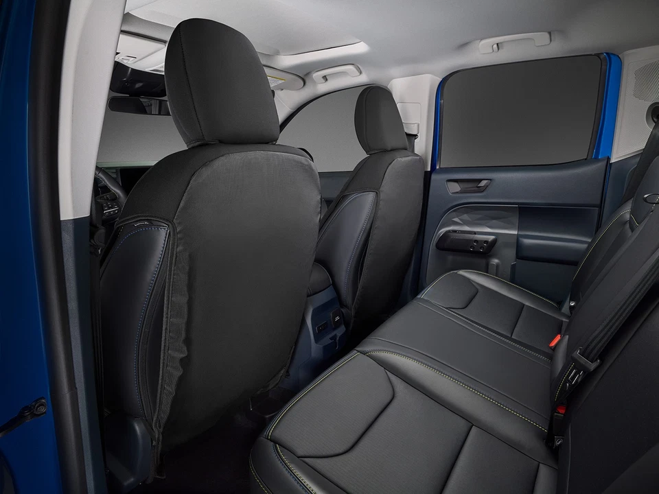 Ford Maverick® 2022-2024 Coverking Black Custom Fit NeoSupreme Front Seat Covers Foto 3 de 3