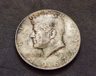 1967 Kennedy TONER Half Dollar • 40% Silver • Circulated Example • X60