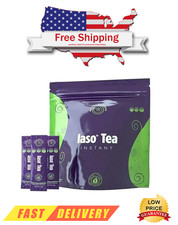 TLC IASO Natural Detox Instant Herbal Tea 25 Sachets Weight Manage - 25 SACHETS.