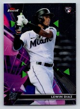2021 Finest #56 Lewin Diaz RC (ref 194000)
