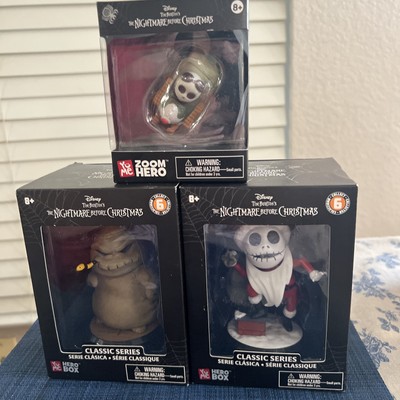 YuMe Toys The Nightmare Before Christmas Lot Of 3 Hero Box Zoom Hero