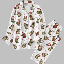 Sloth Christmas Pajama Se