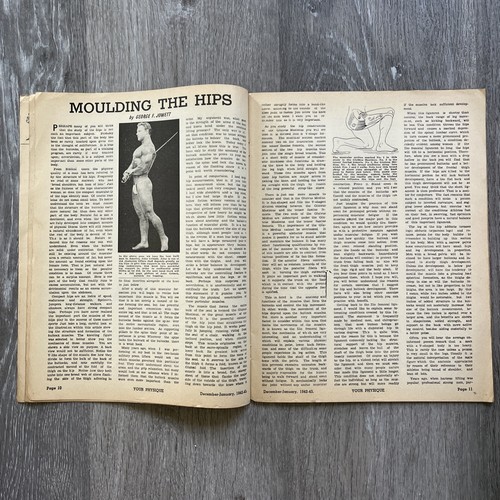 Joe Weider YOUR PHYSIQUE Magazin HOWARD EASTMAN DEZ 1942 JANUAR 1943 VOL 2 NR 6 - Bild 7 von 19