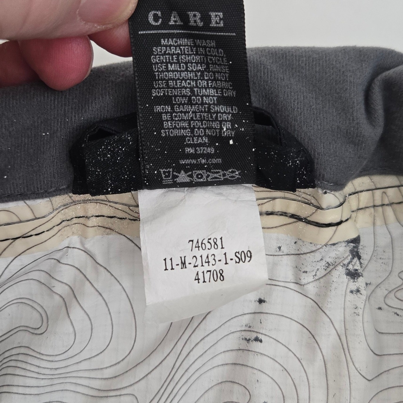 EI ELEMENTS Waterproof Rain Shell Jacket Men's L … - image 5