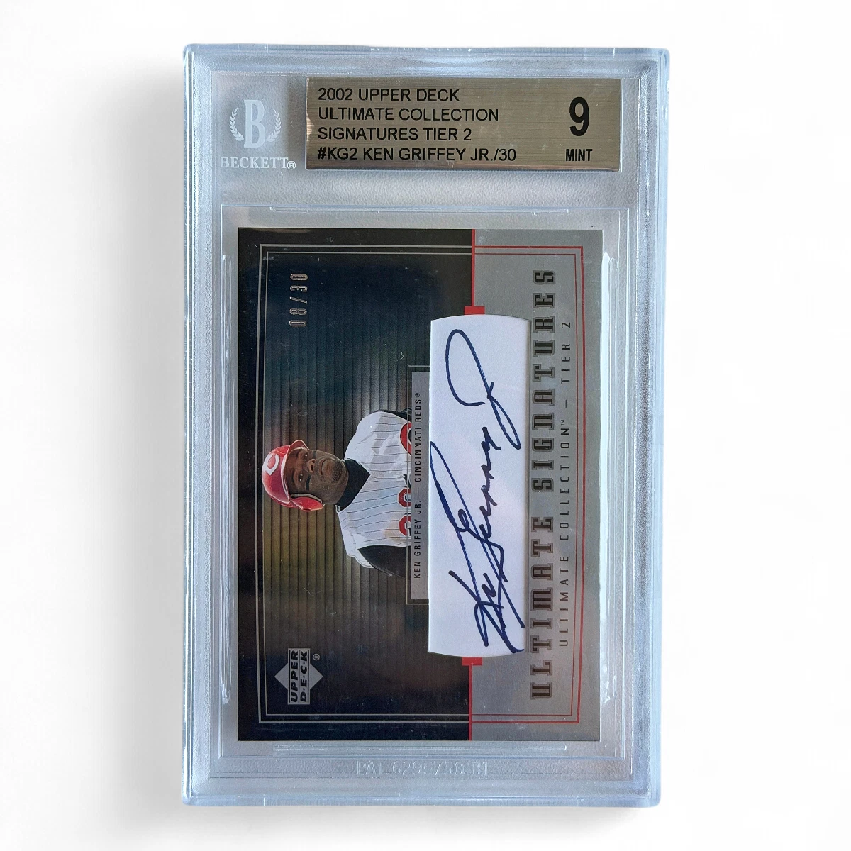 Upper Deck Ken Griffey Jr Baseball Sports Autographed Trading 