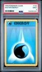 1999 POKEMON BASE SET UNLIMITED #102 WATER ENERGY PSA 9