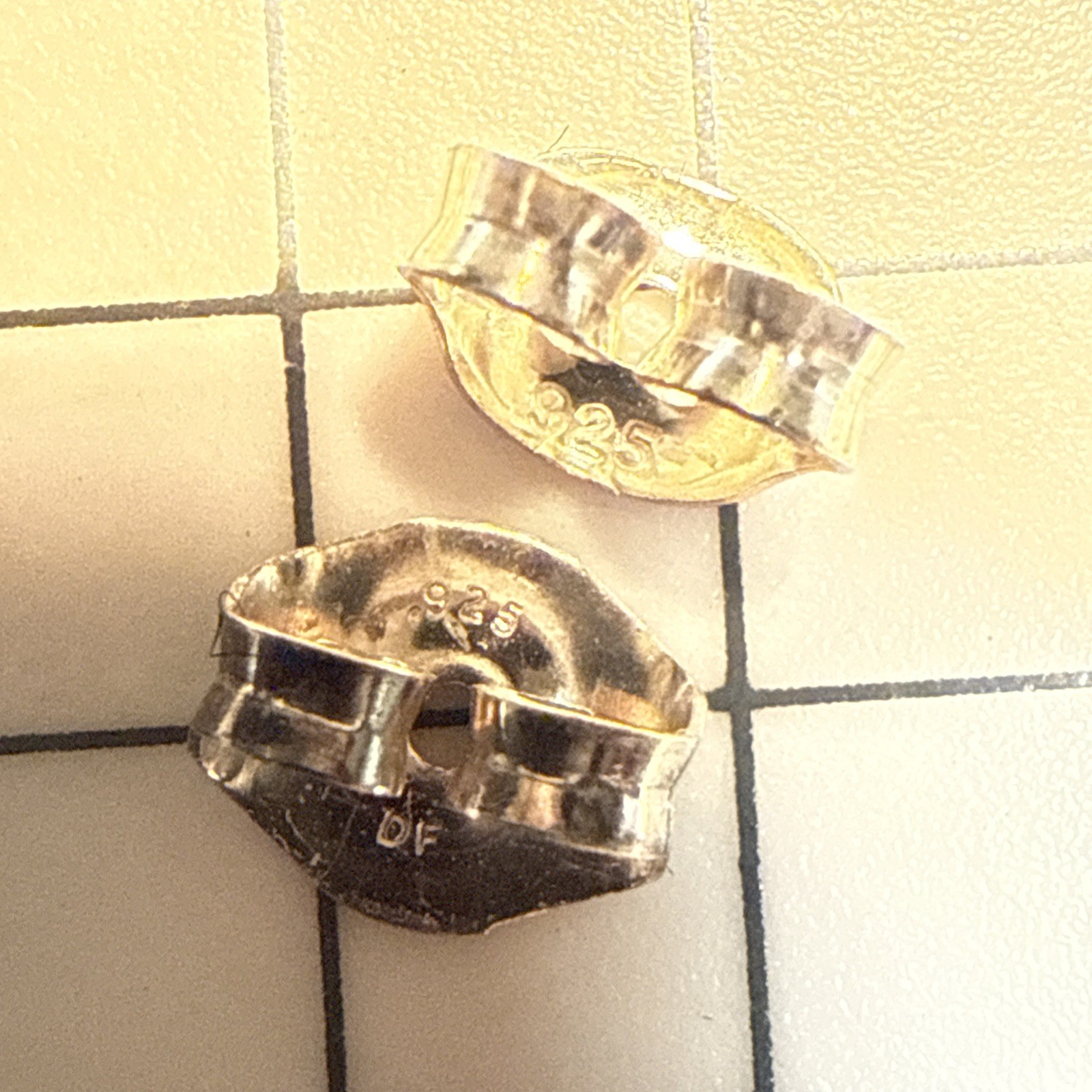 925 Sterling Silver Tiny Lightning Bolt ⚡️ Earrin… - image 6