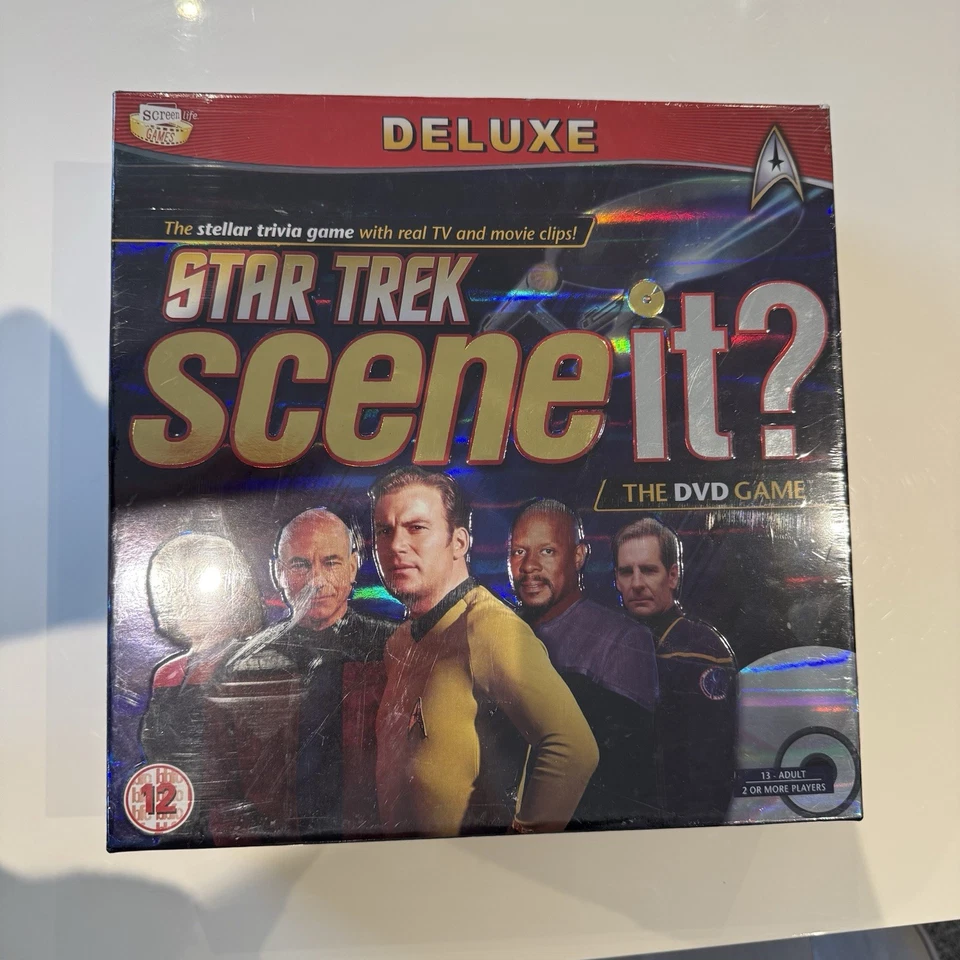 Star Trek Scene It DVD Game - Startrek Deluxe Edition TV Trivia Movie NEW SEALED - Image 2 of 4