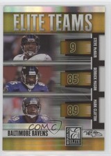 2007 Donruss Elite Teams Gold /200 Derrick Mason Mark Clayton Steve McNair fm0
