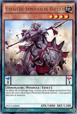 Yu-Gi-Oh TCG DOCS-FR000 R Reptier Samurai Kavallerie Die Dimension des Chaos