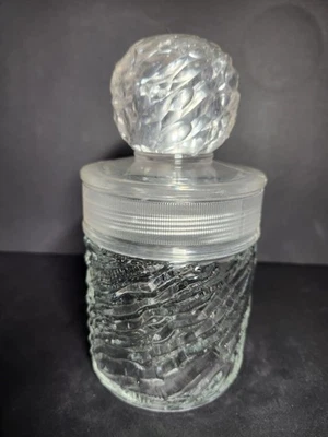 Ancien Pot A Cotons Ou Autres Style Flacon Eau De Rochas - Photo 1/4
