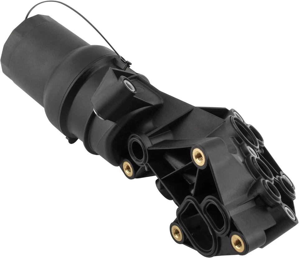 Carcasa de filtro de aceite para Audi TT Quattro VW Jetta Beetle Passat l5 2,5 L 07K115397D Foto 3 de 4