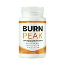 Burn Peak Capsules, BurnPeak Weight Management Support - 60 Capsules