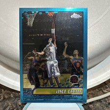 Vince Carter 2001-02 Topps Chrome #10 Toronto Raptors Basketball Card