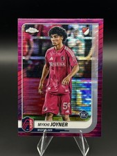2025 Topps Chrome MLS #158 MyKhi Joyner Prism Refractor