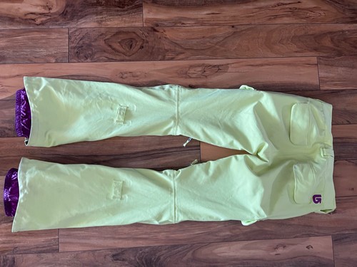 Pantalones de invierno BURTON DryRide para mujer esquí snowboard nieve verde ventilado forrados talla XS - Imagen 4 de 4