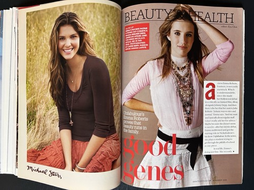 Emma Watson / Teen Vogue Magazine / November 2005 / Rare! - Picture 8 of 20