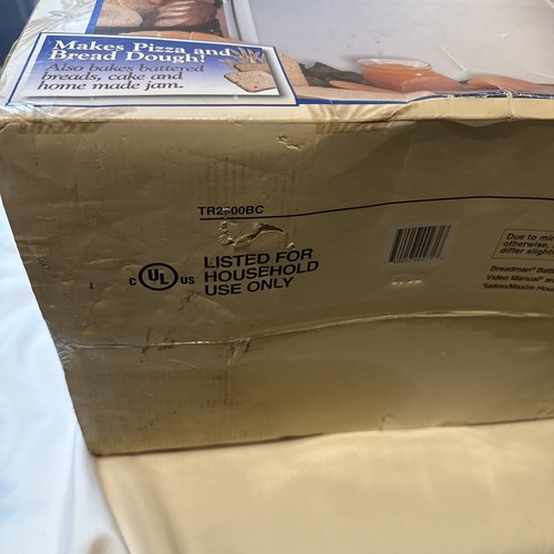 Breadman Ultimate Plus 2lb bread maker TR2500BC Brand New New Open Box - Imagen 9 de 11