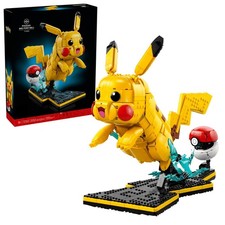 Pikachu and Pok  Ball 72152 Building Bricks Set Replica Read Desc.
