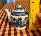 Blue Willow Miniature Tea Set Made in Occupied Japan — photo 4
