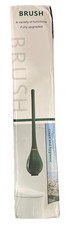 BRUSH Brand Clean Hygenic Toilet Brush w/ Wall Mount White