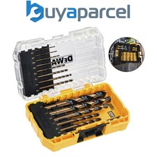 Dewalt DT70727 14 Pc Black Gold HSS Speed Tip Drill Bits Tough Case TStak Caddy
