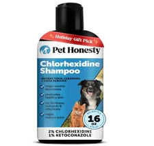 Pet Honesty Chlorhexidine Cat & Dog Seasonal Itch Relief Shampoo, for Allergies,