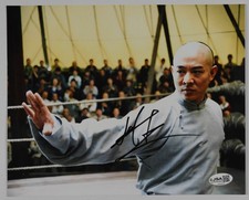 Jet Li JSA Signed Autograph 8 x 10 photo Fearless