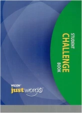 Just Words Student Challenge Book J..., Wilson Language