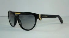 Marc Jacobs MJ 465S 807VK Black Sunglasses Grey Gradient Lenses Size 57