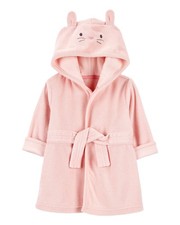 Carter's Baby Hooded Terry Robe, Absorbent Bathrobe with 3D Ears  Attached B...