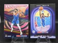 Joel Embiid 8 Card Lot 76ers Panini Select Revolution Donruss Mosaic NBA