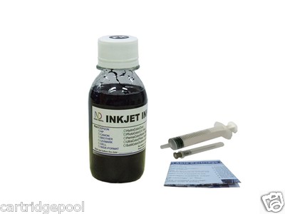 Refill black ink HP 45 Color Copier 210 210Lx DesignJet 700 Deskjet 1600 4OZ/S