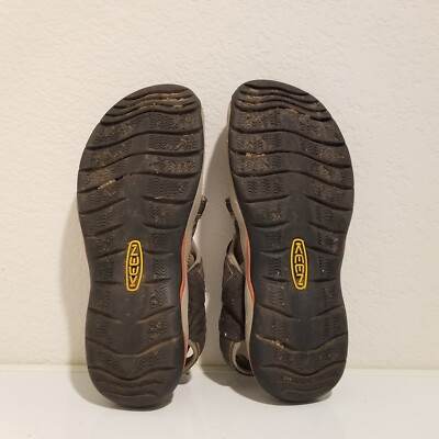 Keen Mens Kanyon Waterproof Fisherman Sandals Sz 9 Gray  display picture 1