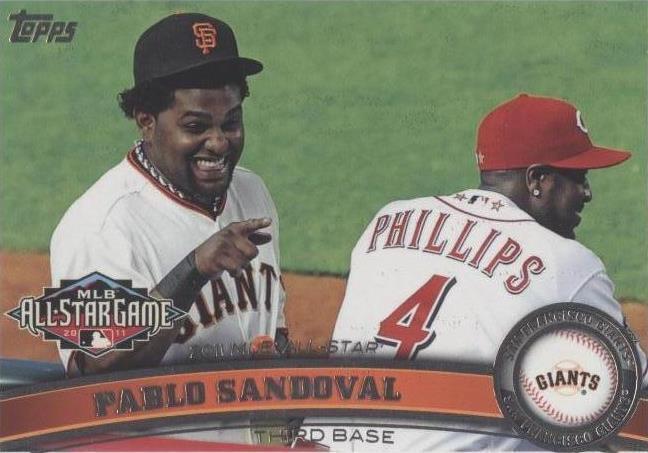 2011 Topps Update Series - Pablo Sandoval #US84 - 1 of 1
