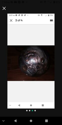 Columbia 300 WD Bowling Ball 15 LBS Orange, Black, Grey - Picture 3 of 4