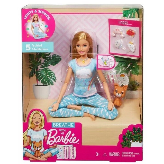 barbie doll in box