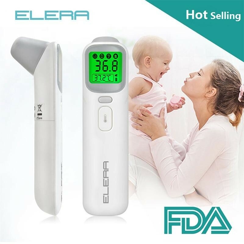 Thermomètre infrarouge LCD pour une mesure de température instantanée et sans contact en cuisine