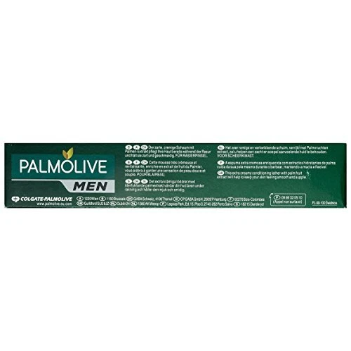 	Crema de afeitar Palmolive para hombre clásica con extracto de palma 100 ml	 Foto 3 de 4