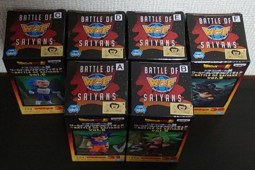 Dragonball Super WCF World Sammelfigur Battle of Saiyans Vol.6 FULL SET - Bild 3 von 3