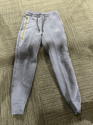 Nike Sportswear Tech Fleece Pants Men's Joggers FB8002-473 Obsidian Heather Sz S