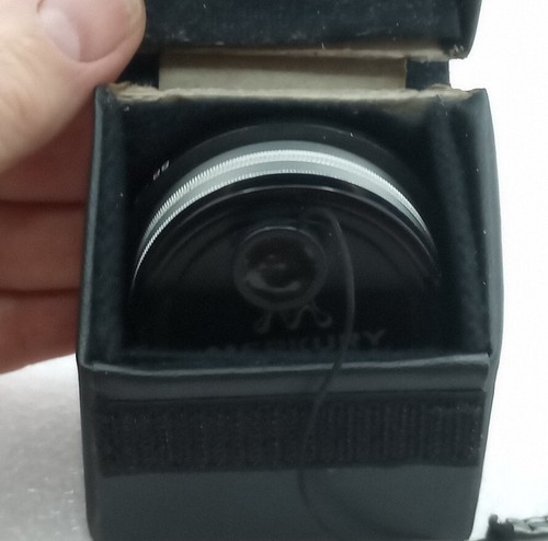 Merkury Optics Set ~ 52mm Filter Lenses • FD & PL w/Case & Cover - Picture 9 of 10