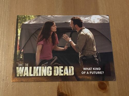 2012 Cryptozoic The Walking Dead Season 2 Base Card #45 What Kind Of A Future? - Afbeelding 1 van 2