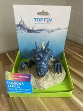 Top Fin Underwater Worlds Color Changing Led Lights DRAGON's LAIR For Fish Tank