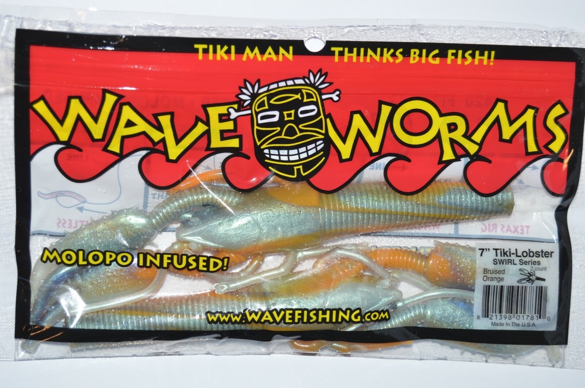 wave worm tiki lobster 7
