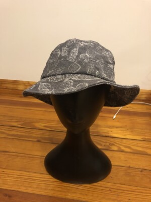 Roy Robson Men's Gray Summer Panama Hat Floral Size 57
