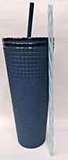 Starbuck Soft Matte Winter Green  Venti 24oz Tumbler  + 1 Xtra New Straw