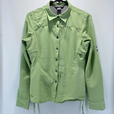 Outdoor Research Shirt Womens Size S Button Up Long Sleeve UPF 50 Gorpcore